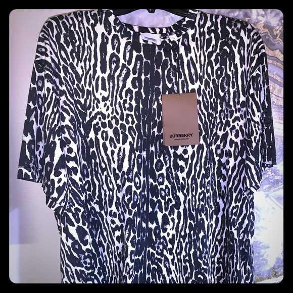 Burberry - Men’s - Size XL - T-Shirt - Leopard